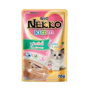 Nekko Kitten Pouch Tuna Creamy 70g