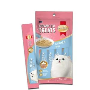 Smartheart Creamy Cat Treat Chicken Flavor 4x15g